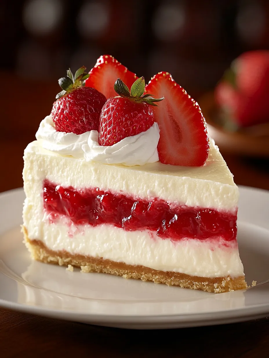 Strawberry Shortcake Cheesecake